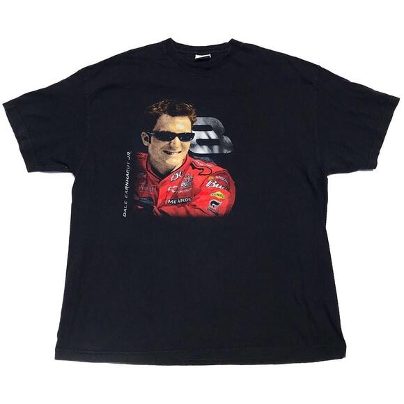 Dale Earnhardt Jr NASCAR Racing tshirt 2000s Y2K vintage - Picture 1 of 3